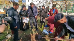 «Сад памяти» высадили в Карабудахкентском районе